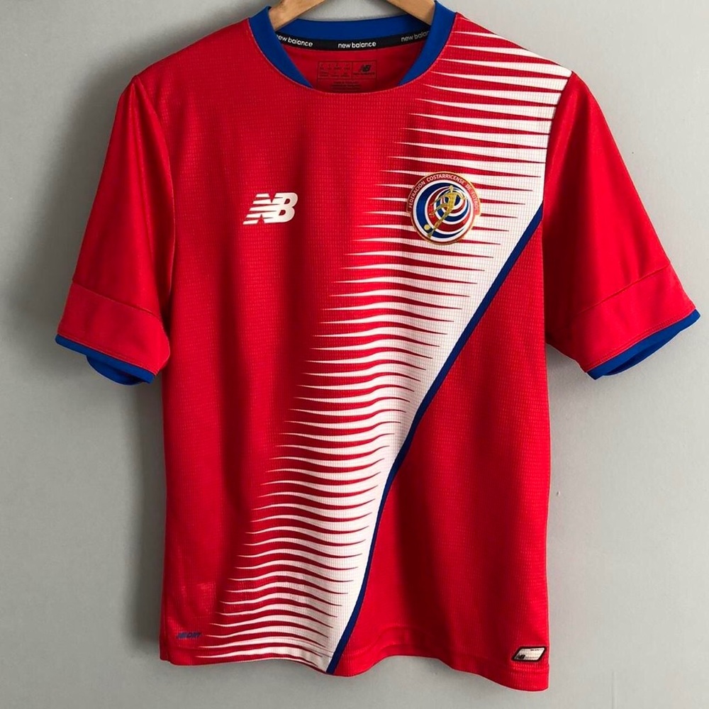 (Men’s S) 2017 New Balance Costa Rica Home Jersey 🇨🇷